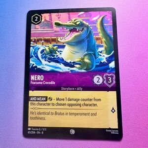 nero [the rescuers] - 65/204 (common) — disney lorcana: reign of jafar